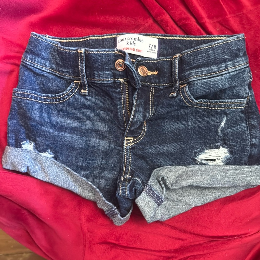 Abercrombie Kids Mid-Rise Midi Short Size 7/8